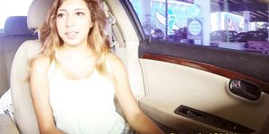 Hitchhiking teen pounded in the back seat