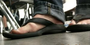 Candid teachers feet pt3