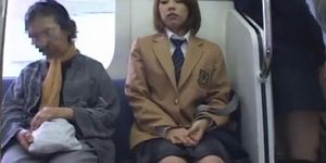 Shocked Schoolgirl groped by Stranger