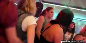 Naughty teens get totally mad and naked at hardcore party