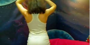 Russian stunners sexy webcam dance - video 2