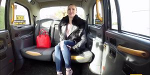 Hot babe Georgie Lyall super hot sex in the taxi