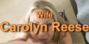 Four hot wives cuckold their husbands into creampie eating sissies locked in chastity and screw them