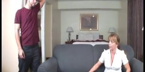 Mom Catching Son Jerking off