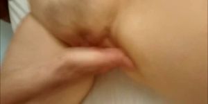 Horny MILF being fingered