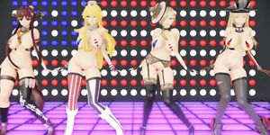[MMD] Ghost Dance - Big Breast Kantai Collection by Mei Chan