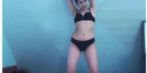 Her first day as a cam model - video 2