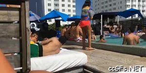 Teen rides cock on camera - video 9