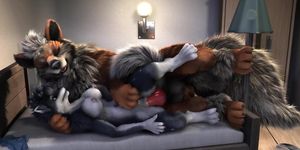 Arcanine mating rough with busty Husky (4k 60fps H0rs3)