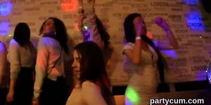 Wicked girls get completely fierce and stripped at hardcore party