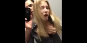 horny blonde cheating on bathroom after I found her at fuknow.club