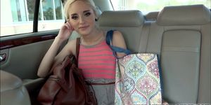 Blonde petite Naomi gets fucked by dude