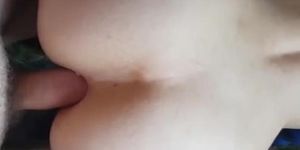 I Loves When His Rough Cock Fuck My Tiny Tight Ass. Painful Anal With Teen