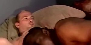 JOE SCHMOE VIDEOS - Black amateur Matt chokes on rock hard cock before facial