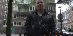 Dutch prostitute jizzed - video 1