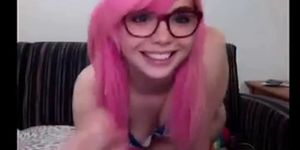 Epic cute EMOGIRL with a nice booty gets fucked