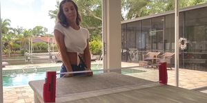 Cherie DeVille loses a bet, and pays her debt with her wet pussy TRAILER