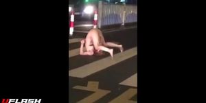 crazy asian public nude 10