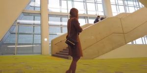 Brown Mini Dress & Heels - The Beauty of Crossdressing