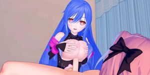 FATE ?FUTA?ASTOLFO X?NEPTUNIA IRIS HEART?(3D HENTAI)