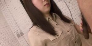 JAVHD - Hitomi Fujihara sucks cocks in nasty gangbang