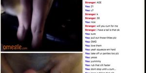 Sexy Hot Lady gets Orgasm in OMEGLE Video CHAT