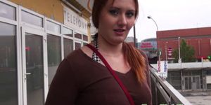 Plumper redhead amateur flashing for us