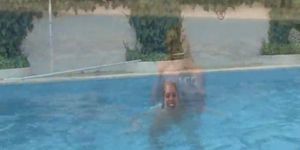 Tammy Oldham skinny dipping