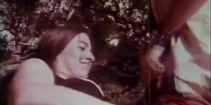 Vintage: Couple des années 70 baise à l'extérieur
