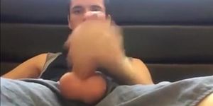 Sweet Boy Wank His Dick