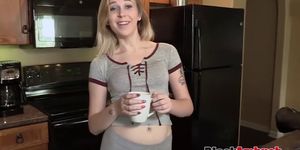 Amateur Kiera surprised by BBC before hardcore casting