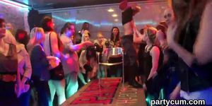 Spicy teens get totally insane and nude at hardcore party