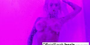 Artistic wet masturbation with Sarah Jessie