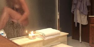SpyCam catches teen PAWG naked in the shower