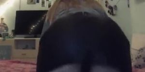 Latvian teen with leather skirt send me this ass play