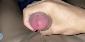 Huge monstercock cums massive load (second load of the day)