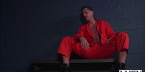 Horny inmates gay fucked (Roman Todd, Travis Stevens)