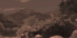 שחרחורת הנטאי מאוננת מציצה את הגמירה שלה - וידאו 1