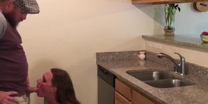 Rough Anal Surprise For Pregnant Milf In Kitchen Step Mother And Son Taboo Screw - Bunnieandthedude