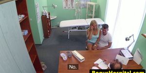 FAKEHUB - Real couple fucking in the examination room