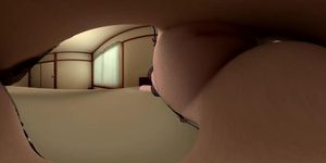 Exploring Tifa's body (Giantess VR animation)