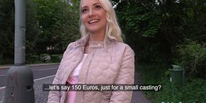 Horny Tourist Helena Moeller is Hungry for Czech Cock