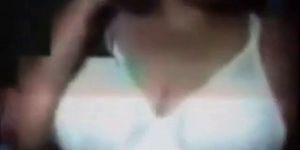 Sri Lankan lady showing to web cam 2 - video 1