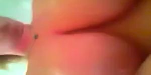 Part. 1 Huge Breasted BBW Riding Dick and getting Ass Fucked