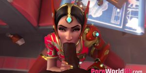Games Naughty 3D Characters Gets a Huge Thick Dick