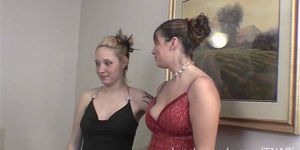 3 girls getting naked for the first time on camera