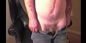 WORKIN MEN XXX - Amateur Mature Man Don Jacks Off and Cums