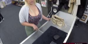 Fat blonde woman gets fucked by Shawn