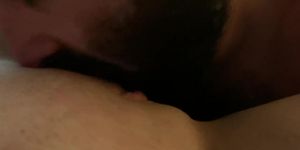 Daddy eats my pussy and fucks me rough