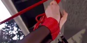 House of Gord - Red Rope Hogtie - Claire Adams